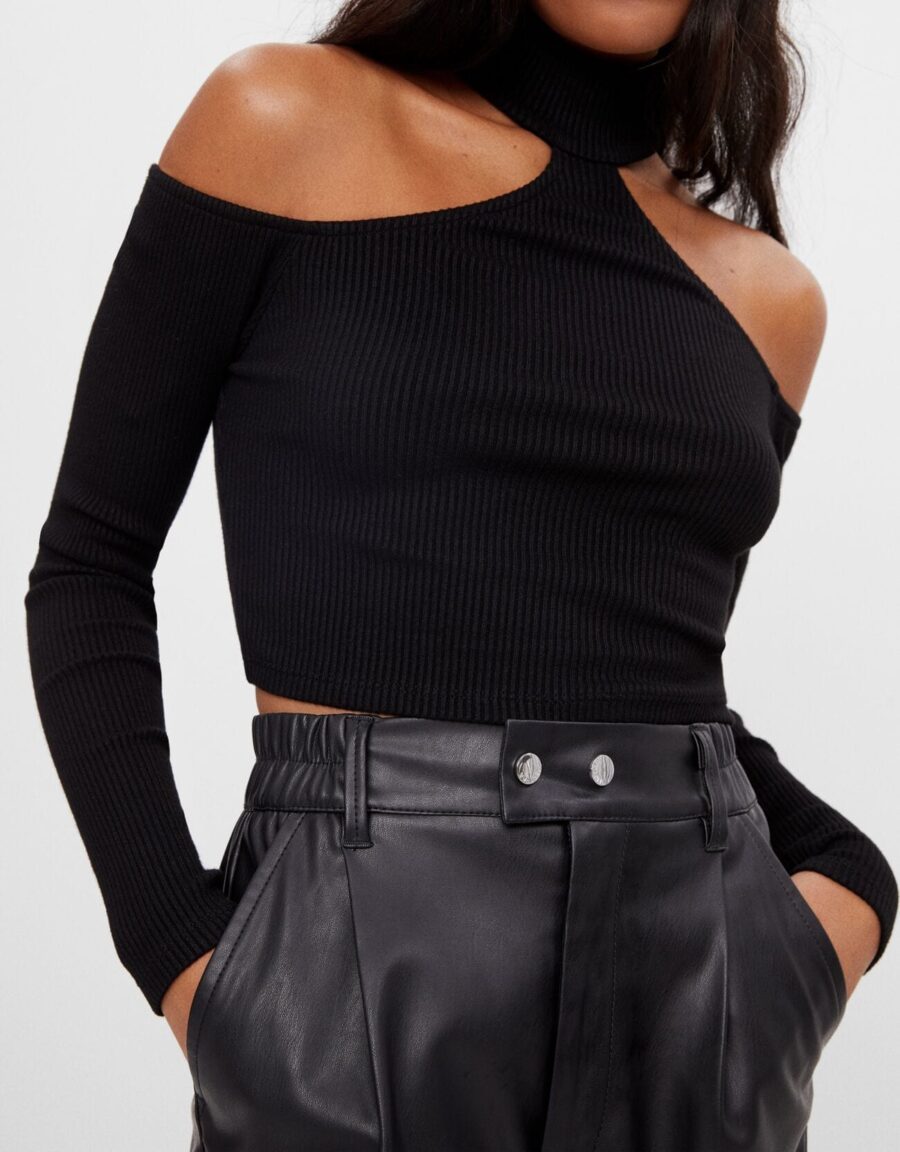 Off-the-Shoulder Sweater